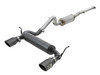 aFe Power 49-48062-B Rebel Series 2.5" 409 Stainless Steel Cat-Back Exhaust System - Black for 07-18 Jeep Wrangler JK
