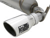 aFe Power 49-48062-P Rebel Series 2.5" 409 Stainless Steel Cat-Back Exhaust System - Polished for 07-18 Jeep Wrangler JK