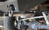 aFe Power 49-08046 2.5" Scorpion Aluminized Hi-Tuck Axle-Back Exhaust System for 07-18 Jeep Wrangler JK