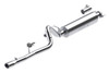 MBRP S5534AL 2.5" Single Cat Back Exhaust in Aluminized for 86-01 Cherokee XJ
