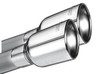 Borla 140810 ATAK T-304 Stainless Steel Catback Exhaust System with Single Turn Down Tip in Polished Stainless