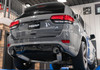 MBRP S55253CF 3" Dual Exit Catback Exhaust Kit in T304 Stainless Steel with Carbon Fiber Tips