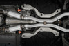 MBRP S5525AL 3" Dual Exit Catback Exhaust Kit in Aluminized with Stainless Steel Tips