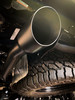 MBRP S5538AL 2.5" Dual Rear Exit Cat Back Exhaust System in Aluminized for 20-25 Jeep Gladiator JT