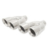 Mishimoto MMEXH-TIP-QY25P Dual-Y 3.5" Exhaust Tips with 2.5" Inlet in Polished Stainless Steel