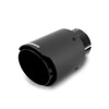 Mishimoto MMEXH-TIP-CFD25BK Carbon Fiber Dual Exhaust Tips with 2.5" Inlet in Black