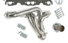 Hedman Hedders 69676 Header with High Temp Coating for 76-86 Jeep CJ-5, CJ-7 & CJ-8 with Small Block Chevy Engine (Under Chassis Exit)