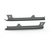 Road Armor 518ARG4B Stealth Body Armor Rocker Panels for 18-25 Jeep Wrangler Unlimited JL 4-Door