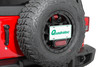 Warrior Products 2380 Spare Tire License Plate Mount with 3rd Brake Light