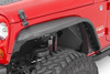 Rough Country 10531 Front Tubular Fender Flares for 07-18 Jeep Wrangler JK