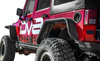 DV8 Offroad FENDB-02 Front and Rear Flat Tube Fender Kit for 07-18 Jeep Wrangler Unlimited JK