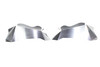 Fishbone Offroad FB33069 Raw Aluminum Inner Fenders for 07-18 Jeep Wrangler JK