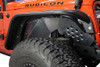 Fishbone Offroad FB33069 Raw Aluminum Inner Fenders for 07-18 Jeep Wrangler JK