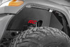 Rough Country 10497A Inner Fender Liners Rear for 18-25 Jeep Wrangler JL