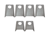 Rust Buster RB4018 Frame to Body Mount Brackets for 97-06 Jeep Wrangler TJ