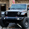 Trim Illusion ABS6814BLK Delete Grille Overlay - in Black for 2020-2023 Jeep Gladiator Sport, Sport S, or Texas Trail