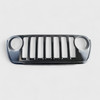 Trim Illusion ABS6814BLK Delete Grille Overlay - in Black for 2020-2023 Jeep Gladiator Sport, Sport S, or Texas Trail