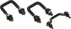 Kentrol Stainless Steel Windshield Tie Down Kit for 55-86 Jeep CJ