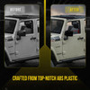 Trim Illusion Full Mirror Covers for 07-18 Jeep Wrangler JK