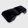 Trim Illusion MC6296BLK Full Mirror Covers - in Gloss Black for 18-25 Jeep Wrangler JL & Gladiator JT
