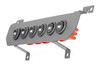 Rough Country 70964 MLC-6 Multiple Light Controller with Lower Dash Mount for 18-25 Jeep Wrangler JL & Gladiator JT