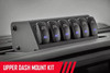 Rough Country 70964 MLC-6 Multiple Light Controller with Lower Dash Mount for 18-25 Jeep Wrangler JL & Gladiator JT