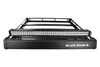 Black Horse Off Road BA-JKDR-KIT40 Traveler Roof Rack with 40" LED Light Bar for 07-18 Jeep Wrangler JK Unlimited 4-Door