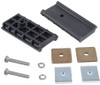 Rhino-Rack Vortex RL110 Gutter-Mount 3 Bar Roof Rack for 18-25 Jeep Wrangler JL Unlimited
