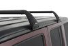 Rhino-Rack SG59 Gutter-Mount Vortex 2-Bar Roof Rack for 07-25 Wrangler JL, JK Unlimited, & 20-25 Gladiator JT