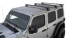 Rhino-Rack Vortex 3-Bar Backbone Roof Rack Standard for 18-25 Jeep Wrangler JL Unlimited 4 Door Hardtop