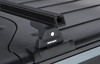 Rhino-Rack Heavy Duty 3-Bar Backbone Roof Rack in Black with Passenger Side Batwing for 07-18 Jeep Wrangler JK Unlimited 4 Door Hardtop