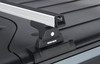 Rhino-Rack Heavy Duty 3-Bar Backbone Roof Rack in Black with Passenger Side Batwing for 07-18 Jeep Wrangler JK Unlimited 4 Door Hardtop