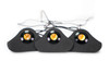 DV8 Offroad GRJL-02 Amber Grille Lights for 18-25 Jeep Wrangler JL