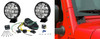KC HiLiTES 5" Apollo Pro Fog Lights with Windshield Mount Brackets for 07-18 Jeep Wrangler JK
