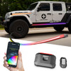 XKGLOW XKmax RGB Addressable Accent Light Strip Kit for Jeep Vehicles