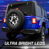 XKGLOW XK041019 5th Wheel Light with Sequential LED Light for 96-25 Jeep Wrangler TJ, JK, & JL