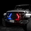 XKGLOW XKchrome LED Grill Kit with DRL Sequential Turn for Jeep Wrangler and Gladiator for 07-25 Jeep Wrangler JK, JL, & Gladiator