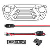 XKGLOW XKchrome LED Grill Kit with DRL Sequential Turn for Jeep Wrangler and Gladiator for 07-25 Jeep Wrangler JK, JL, & Gladiator