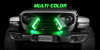 XKGLOW XKchrome LED Grill Kit with DRL Sequential Turn for Jeep Wrangler and Gladiator for 07-25 Jeep Wrangler JK, JL, & Gladiator