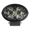 J.W. Speaker 0550711 TS3001V 5" x 7" Oval LED Pencil Beam Light - Each with Glass Lens