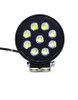 Quake LED QFR793 Fracture RGB 4" Round LED Spot Light - Single
