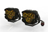 Morimoto BAF012.2 Morimoto 4Banger 2.0 HXB LED Pods - SAE Wide in Yellow