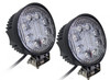 Race Sport Lighting RS-27W-R-2 Street Series 4in Round LED Lights - High Powered