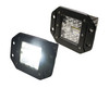 Race Sport Lighting RS3X3ECO ECO-LIGHT LED High Power Auxiliary Light Kit - Cube Style