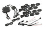 Stinger Off-Road JPRGBUBK8B Bluetooth RGB LED Underglow Kit with 8 Rock Lights for 07-25 Jeep Wrangler JL, JK & Gladiator JT