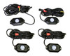 Quake LED QTL923 RGB ACCENT ROCK LIGHTS 4 Piece