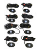 Quake LED QTL924 RGB ACCENT ROCK LIGHTS 8 piece
