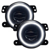 Oracle Lighting 5846-001 High Performance 20W LED Fog Lights with White Halo for 07-25 Jeep Wrangler JK, JL, & 20-25 Jeep Gladiator