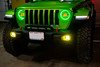 Diode Dynamics DD6696 SS3 Pro Type MR LED Fog Light Kit SAE White Max Type MR Fog Lights for 07-25 JK, JL, & Gladiator JT Rubicon with Steel Bumper
