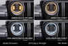 Diode Dynamics DD5165 Elite Max LED Headlights for 18-22 Jeep Wrangler JL and Gladiator JT